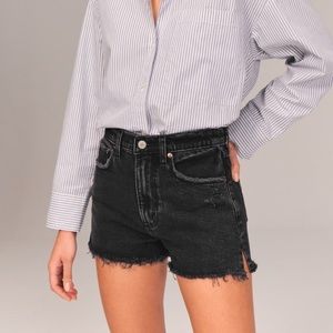 Abercrombie High Rise Mom Shorts 24/00